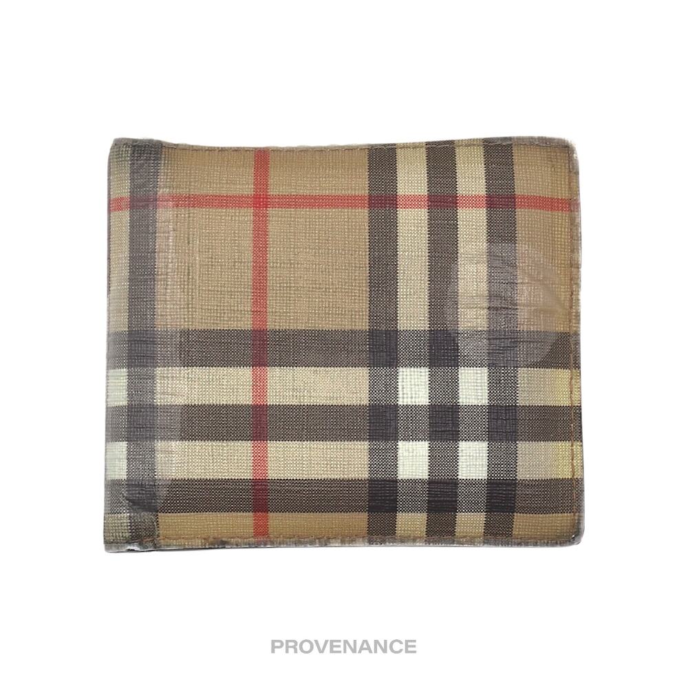 🔴 Burberry Bifold Wallet - Nova Check Black